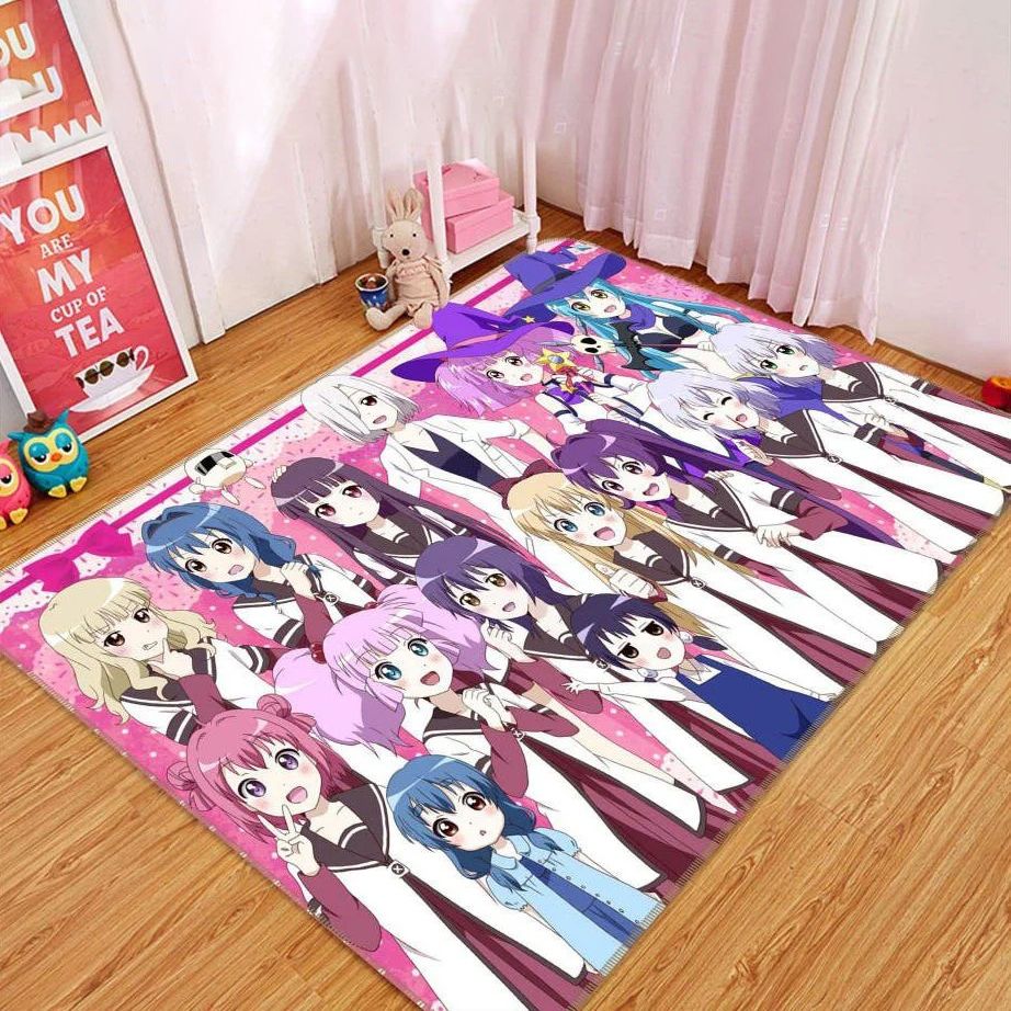 Yuruyuri Anime 3 Teppich