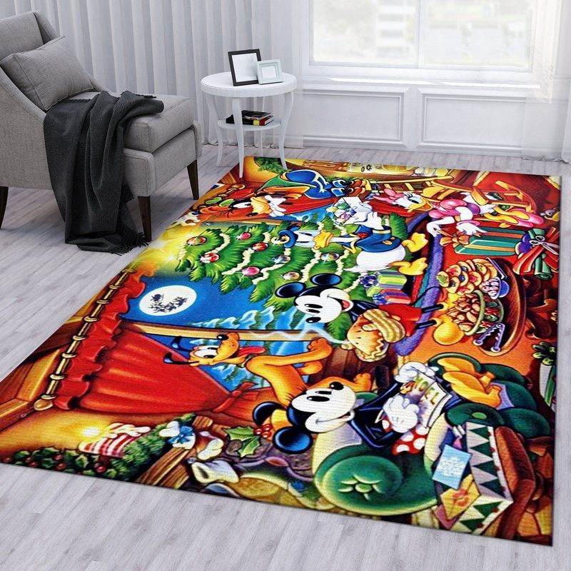 Christmas Disney Holiday Teppich