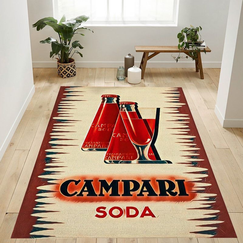 Campari Soda Teppich