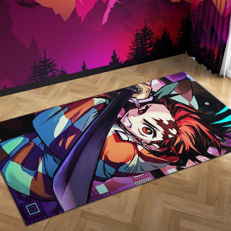 Demon Slayer Kimetsu No Yaiba 4 Teppich