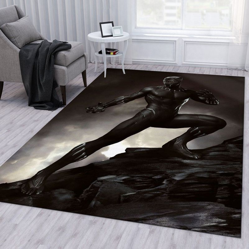 Black Panther Marvel 5 Teppich