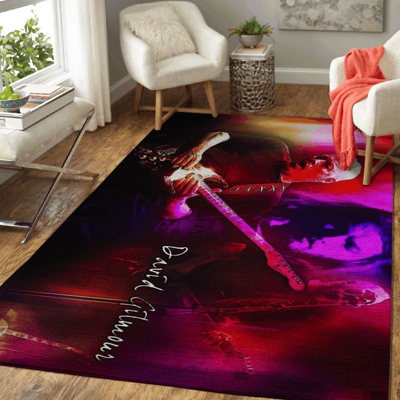 David Gilmour Pink Floyd Band Art 2 Teppich