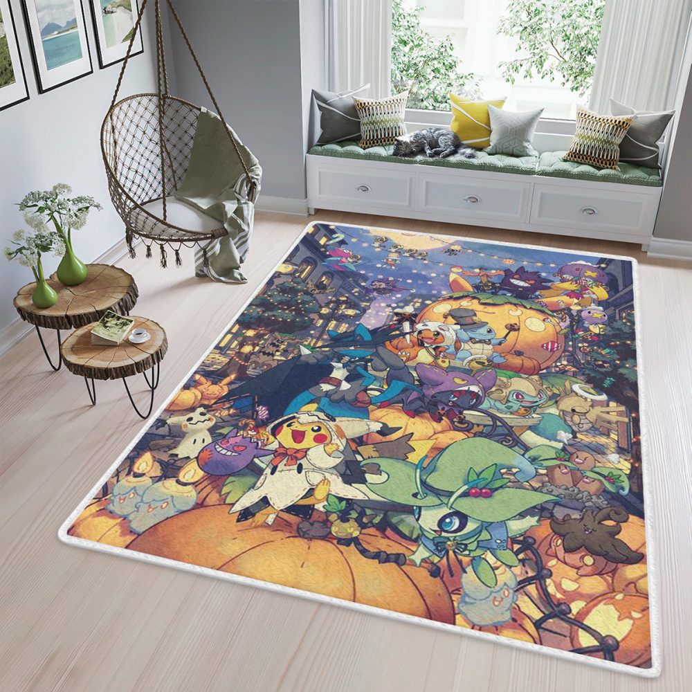 Party Halloween Pokemon Manga Christmas Gifts Teppich