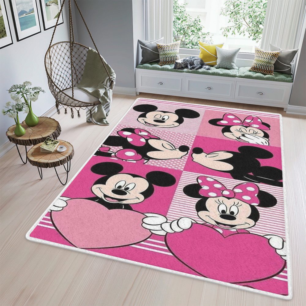 Mickey Mouse Minnie Mouse Teppich