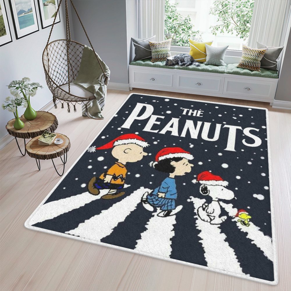 Disney Chrismas Fan Gift The Peanuts Charlie And Snoopy Teppich