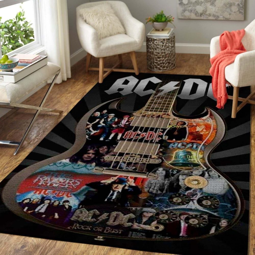 ACDC Teppich Teppich- Music Floor Teppich