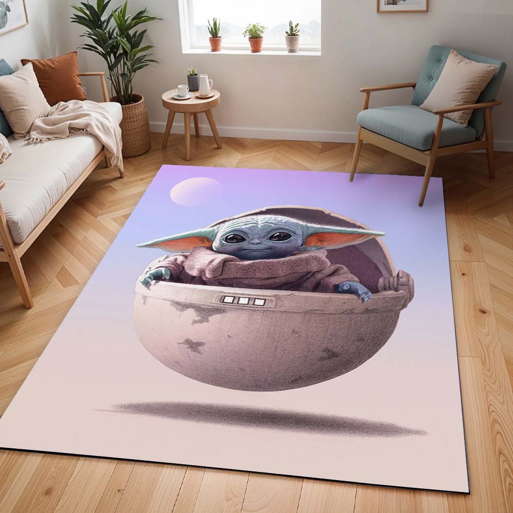 Baby Yoda Grogu Star Wars 11 Teppich