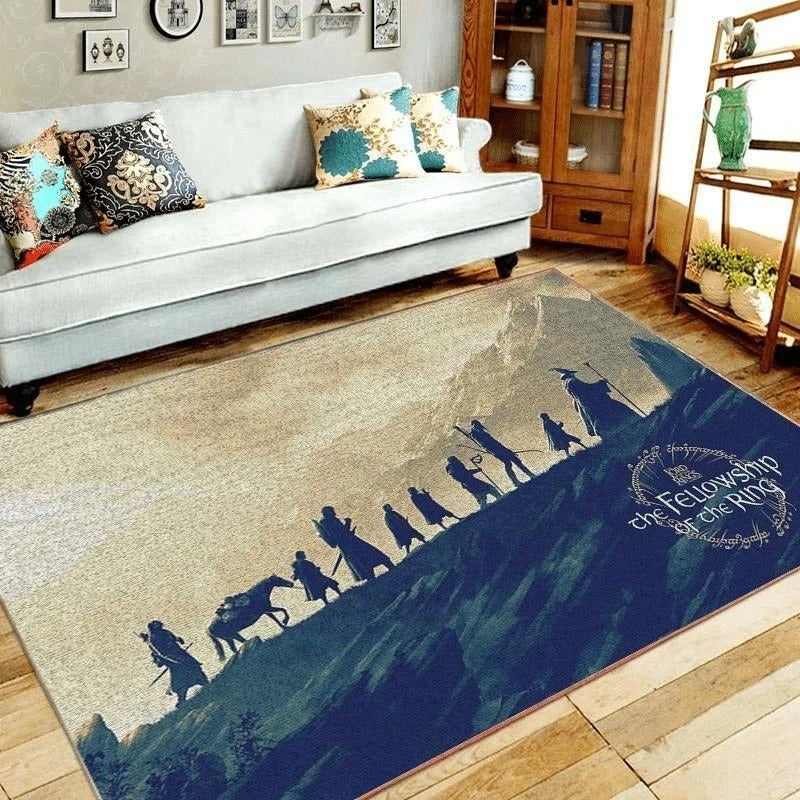 Die Hobbit Teppichmatte uberall auf Teppichen Wohnzimmerteppich