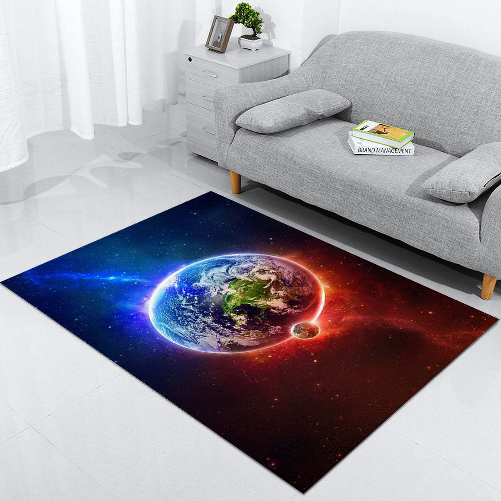 Erd und Mond Teppich