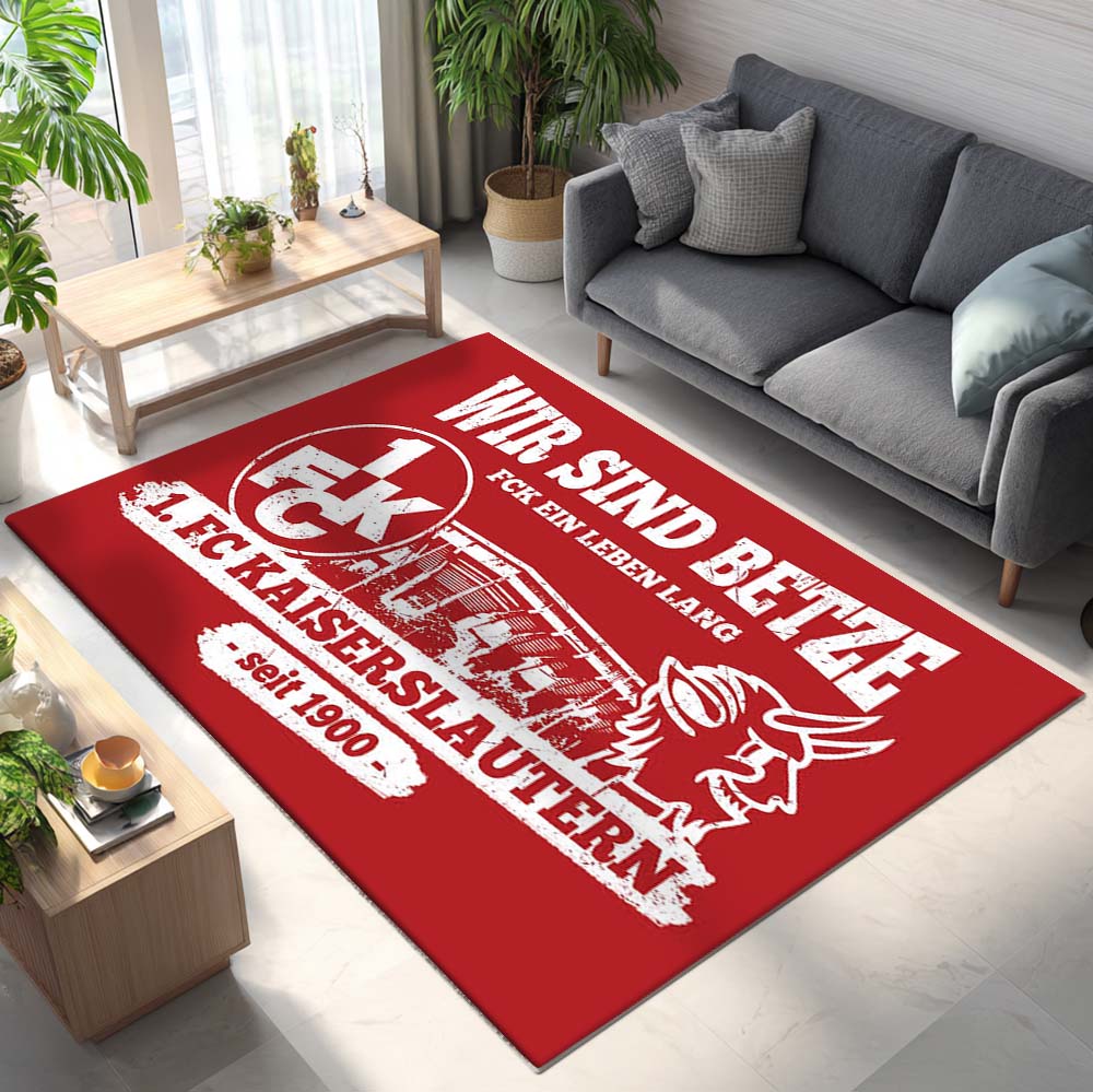 FC Kaiserslautern FCK Teppich 1 Teppich für Fans