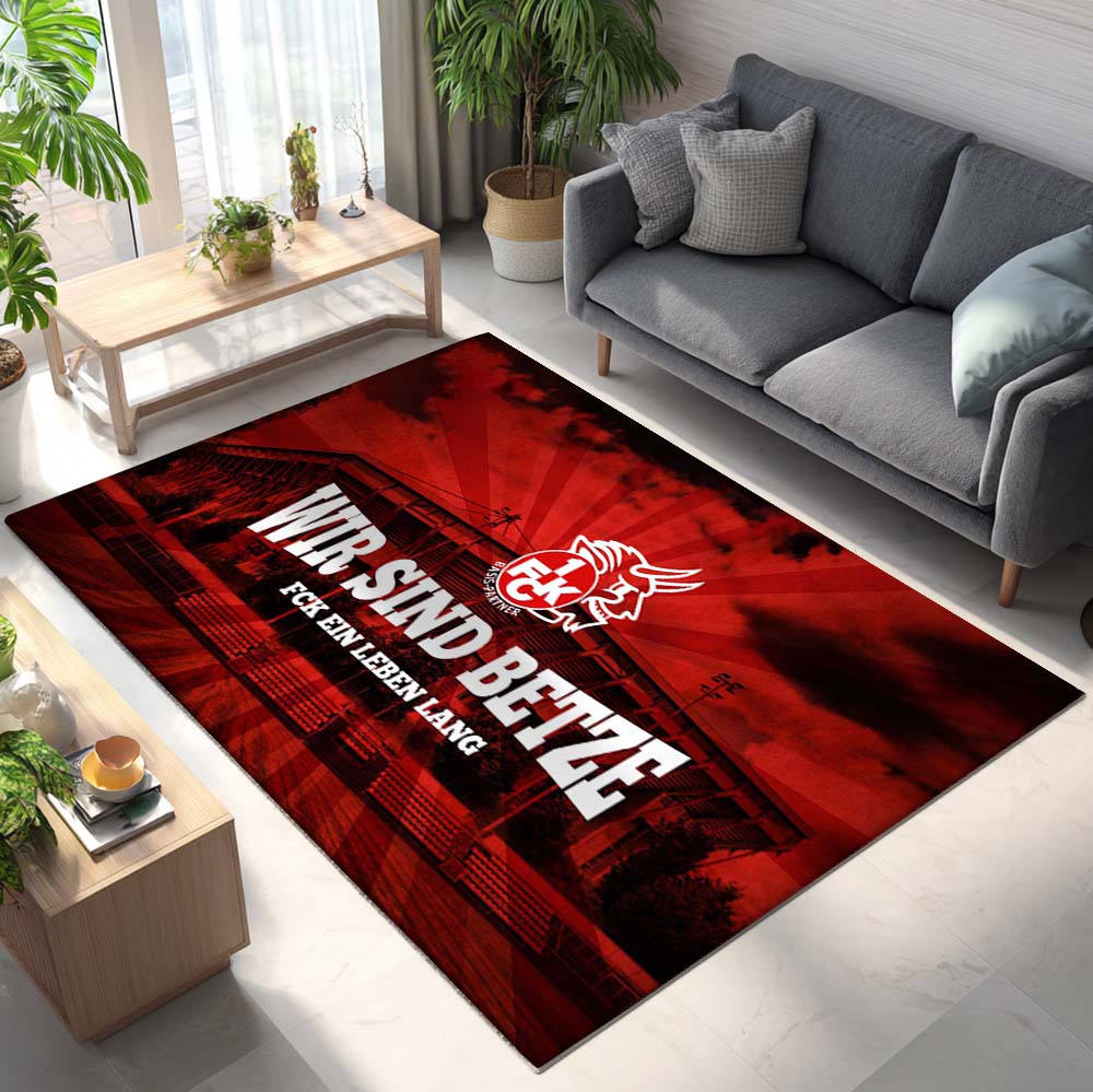 FC Kaiserslautern FCK Teppich 3 Teppich für Fans