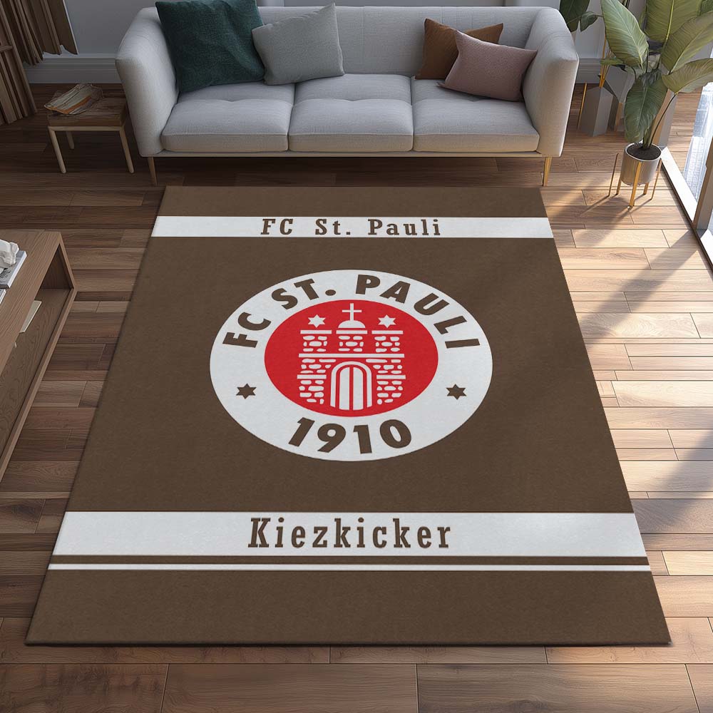 FC St Pauli Teppich 13 Teppich für Fans
