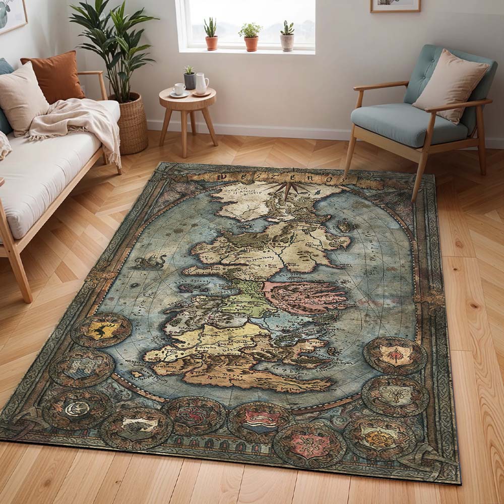 Game of Thrones Karte 01 Teppich