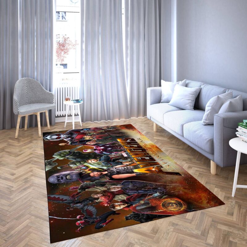 Marvel Avengers Alle Helden Teppich 8