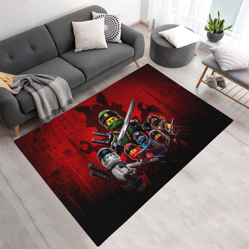 Ninjago Alle Charaktere Lloyd Kai Jay Nya Cole Zane Teppich