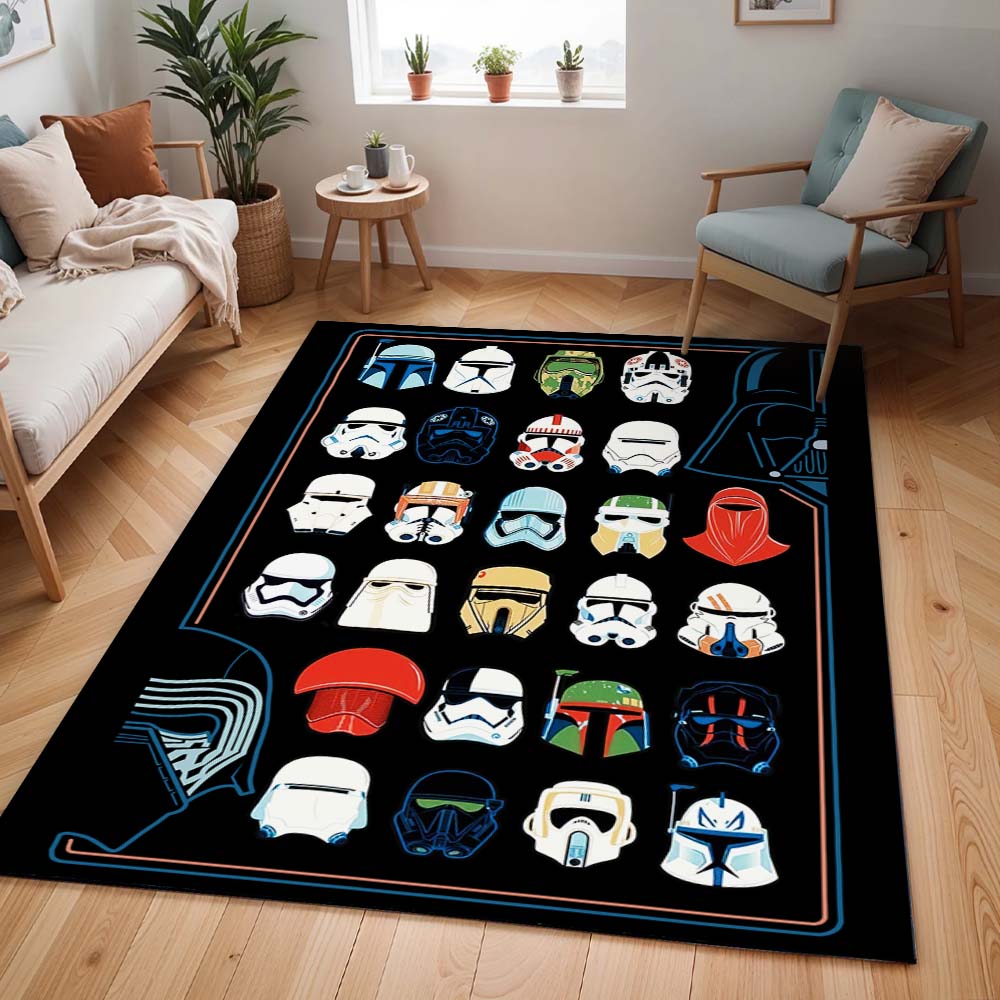 Star Wars Charaktere Hut Teppich