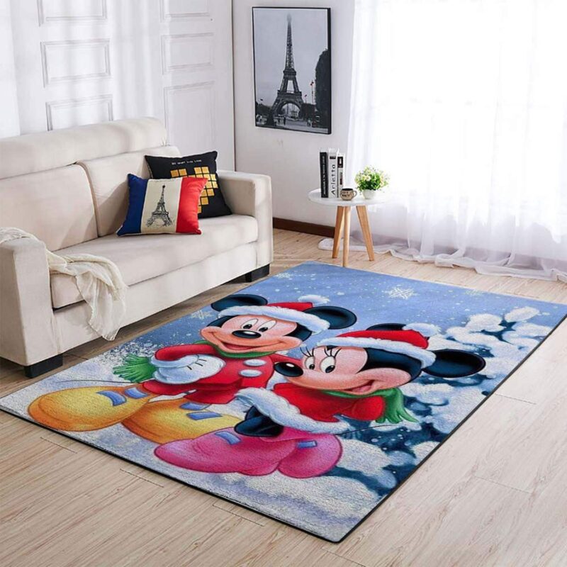 Weihnachten Von Mickey Mouse In Disney Teppich