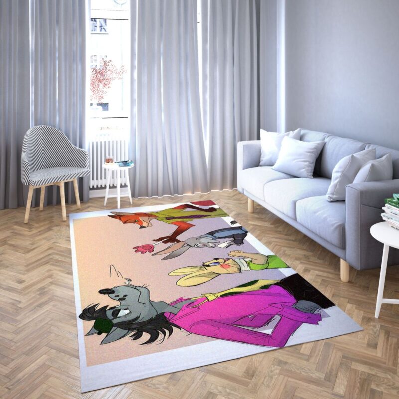 Zootopia Karikatur Lieblings Teppich 11