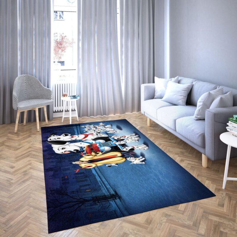 101 Dalmatiner Von Disney Lieblings Zeichentrick Teppich 1