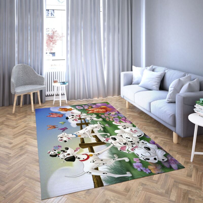 101 Dalmatiner Von Disney Lieblings Zeichentrick Teppich 4
