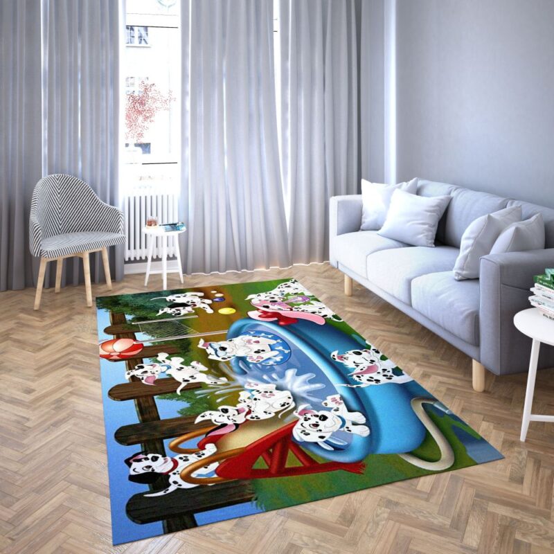 101 Dalmatiner Von Disney Lieblings Zeichentrick Teppich 5