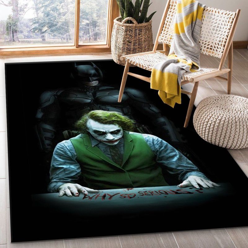 Joker And The Dark Knight Teppich