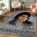 Michael Jackson Artwork Pop Music Collection Art Teppich
