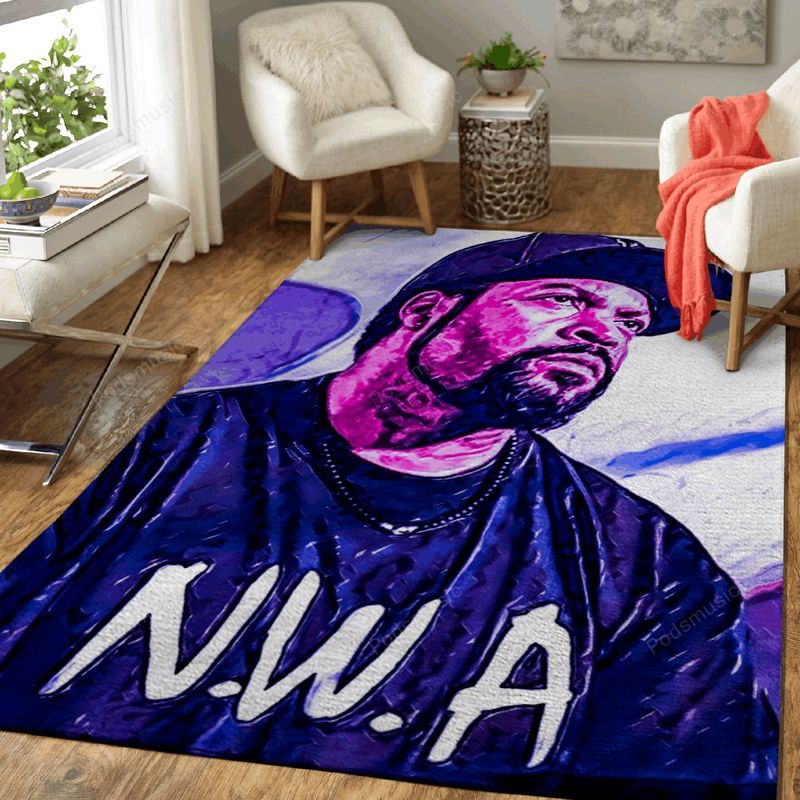 Ice Cube N.w.a Music Art Teppich