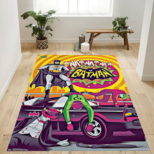 Batman Vs Joker Dc Comics Tv Batman Tv Series Victory Teppich