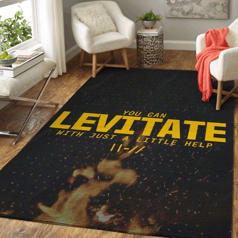 Levitate Music Art Teppich