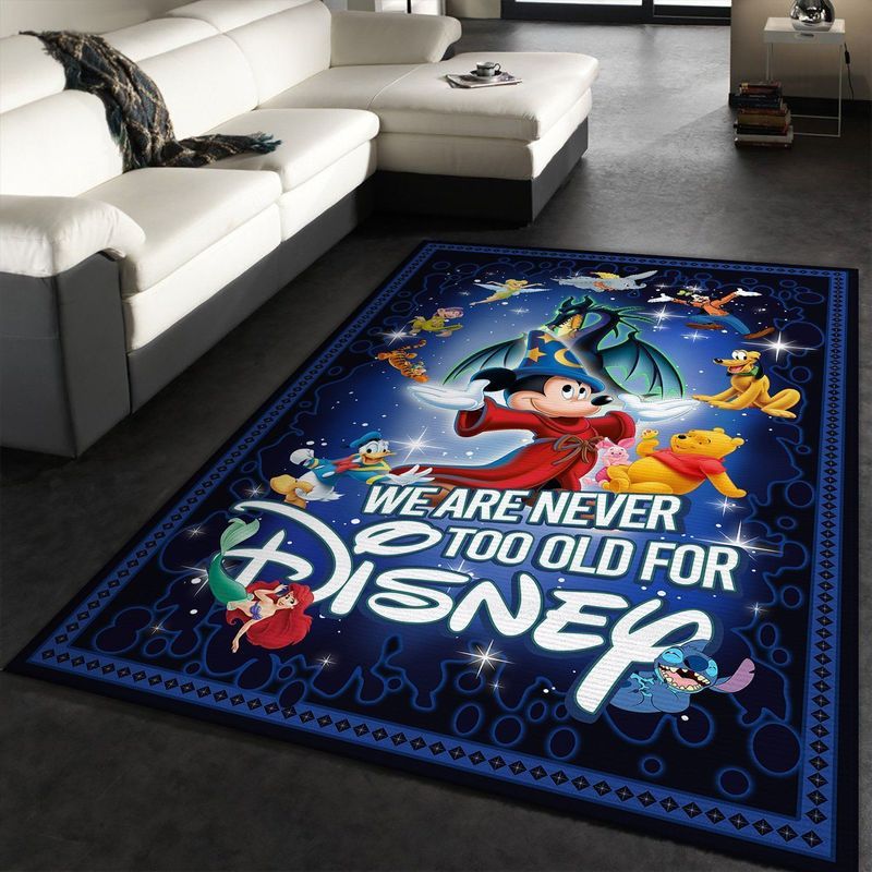 We Are Never Too Old For Disney Teppich