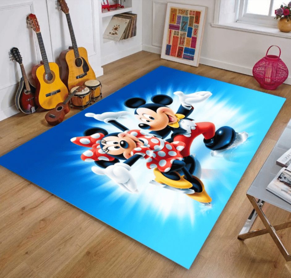 Disney Mickey Minnie Mouse 8 Teppich