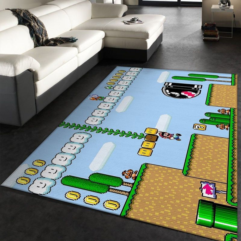 Super Paper Mario Gaming Teppich