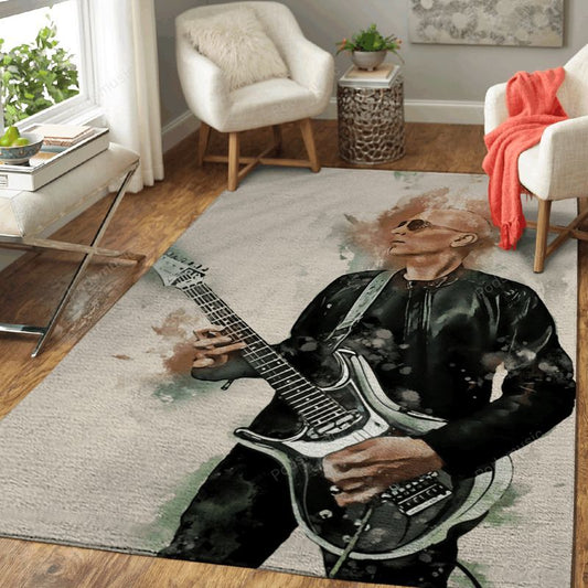 Joe Satriani Music World Art Teppich