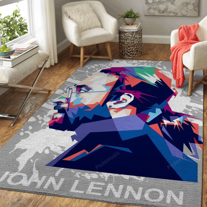 John Lennon Imagine Music Legend Art Teppich