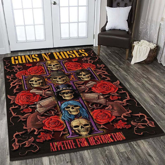 Guns N Roses 4 Teppich