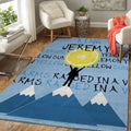 King Jeremy Music Artworks Art Teppich