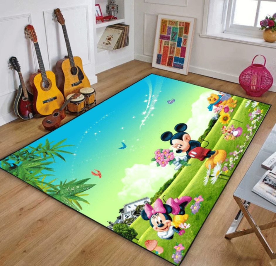 Disney Mickey Minnie Mouse 6 Teppich