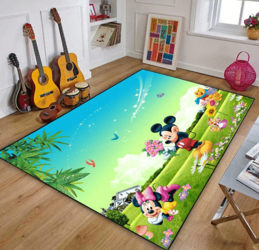 Disney Mickey Minnie Mouse 6 Teppich