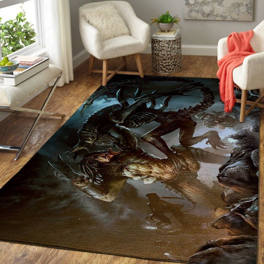 Alien Vs Predator 6 Teppich