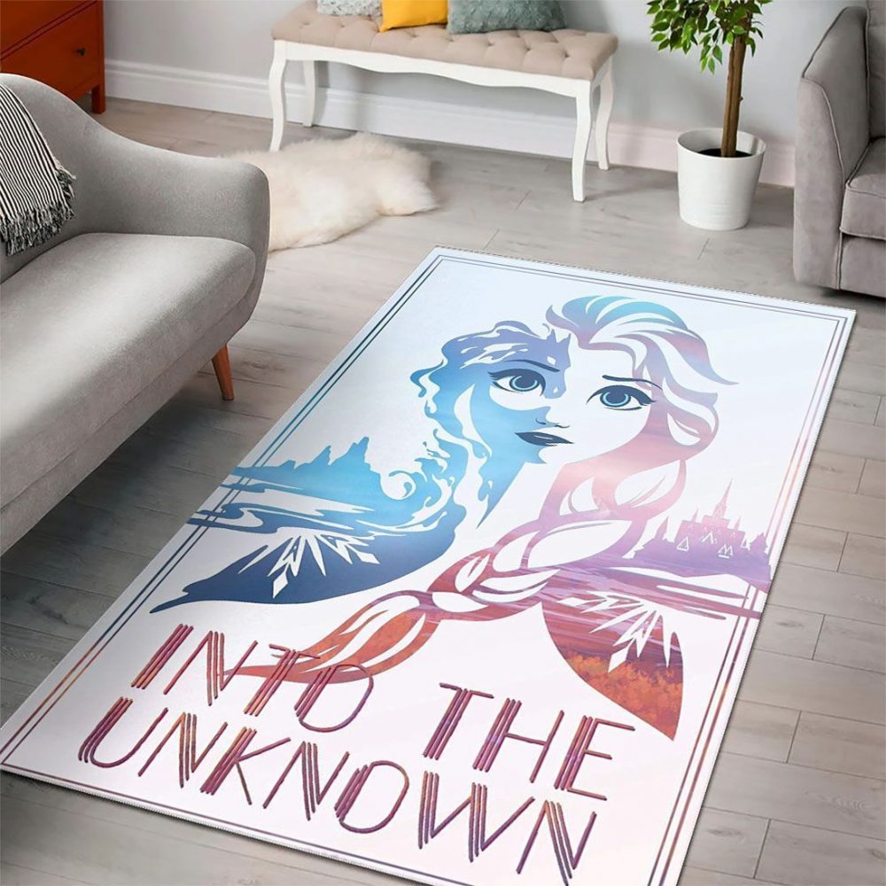 Elsa Frozen Disney Princess Characters Disney Movies 9 Teppich