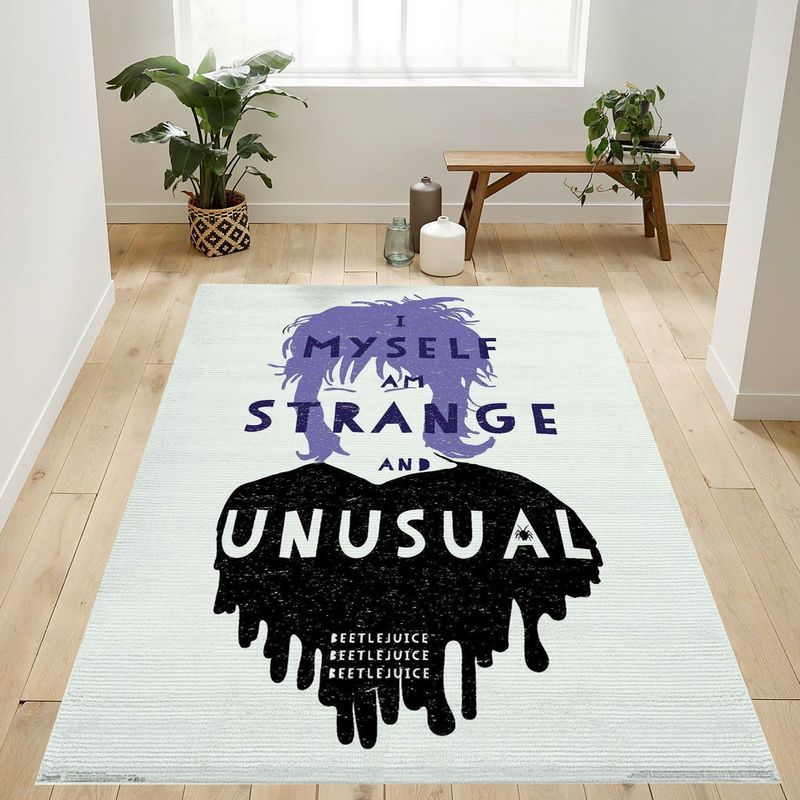 Beetlejuice Strange Teppich