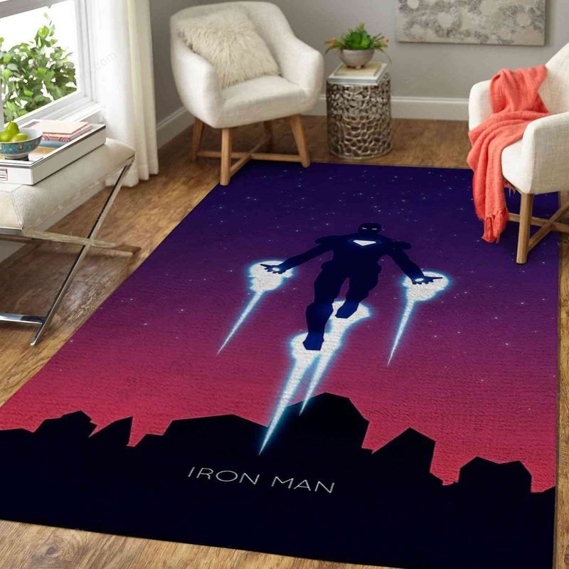 Iron Man Marvel 8 Teppich