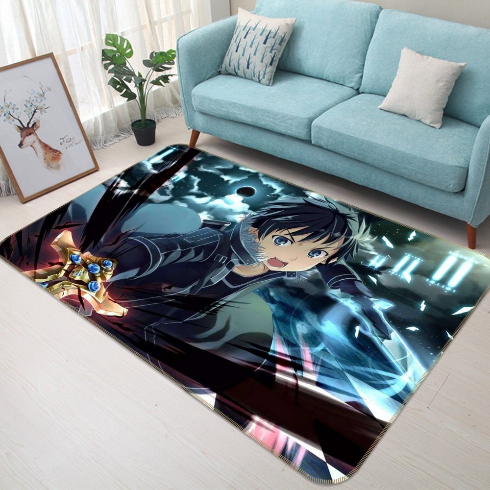 Sword Art Online Anime 5 Teppich