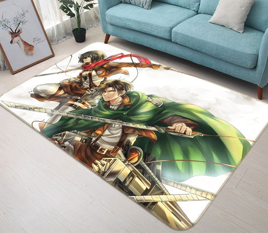 Attack On Titan Anime 7 Teppich