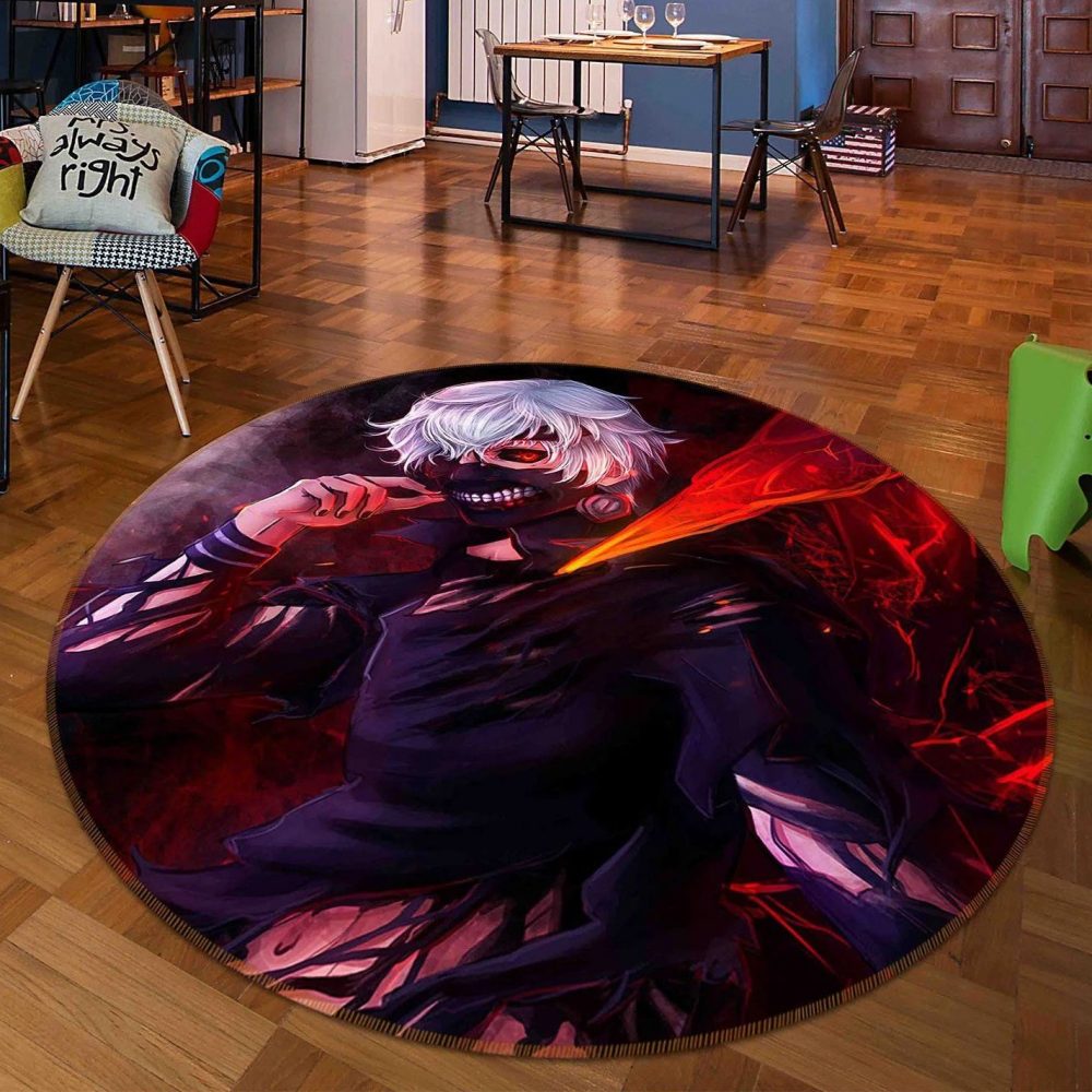 Tokyo Ghoul Anime 18 Round Teppich