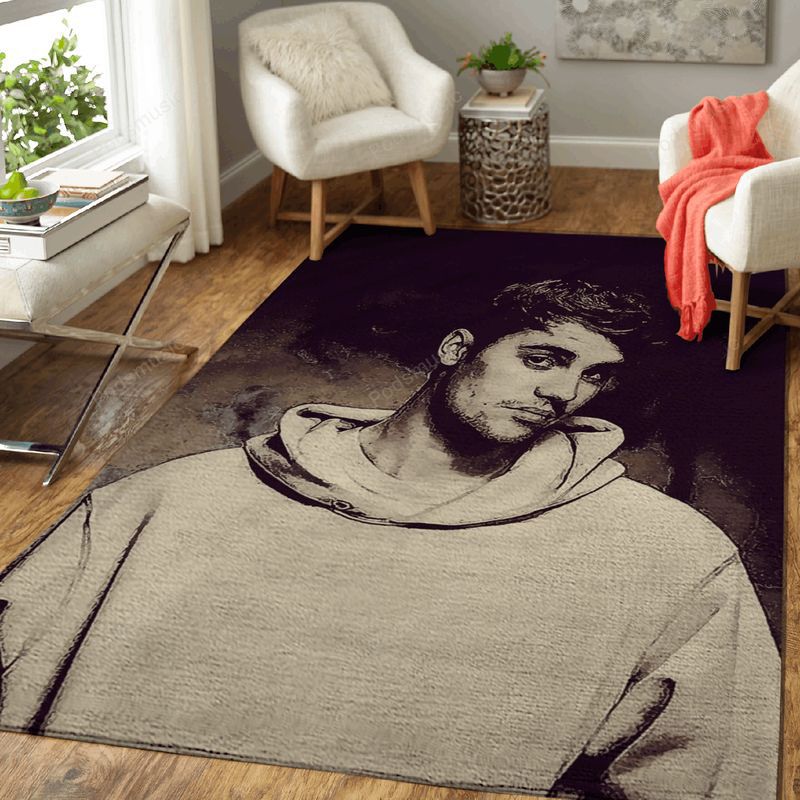 Justin Bieber 5 Music Art Teppich