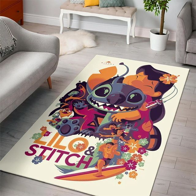 Lilo And Stitch Disney 5 Teppich