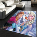 Frozen Movies Elsa And Anna 5 Teppich