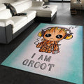 Baby Groot Guardians Of The Galaxy Marvel Movies Teppich